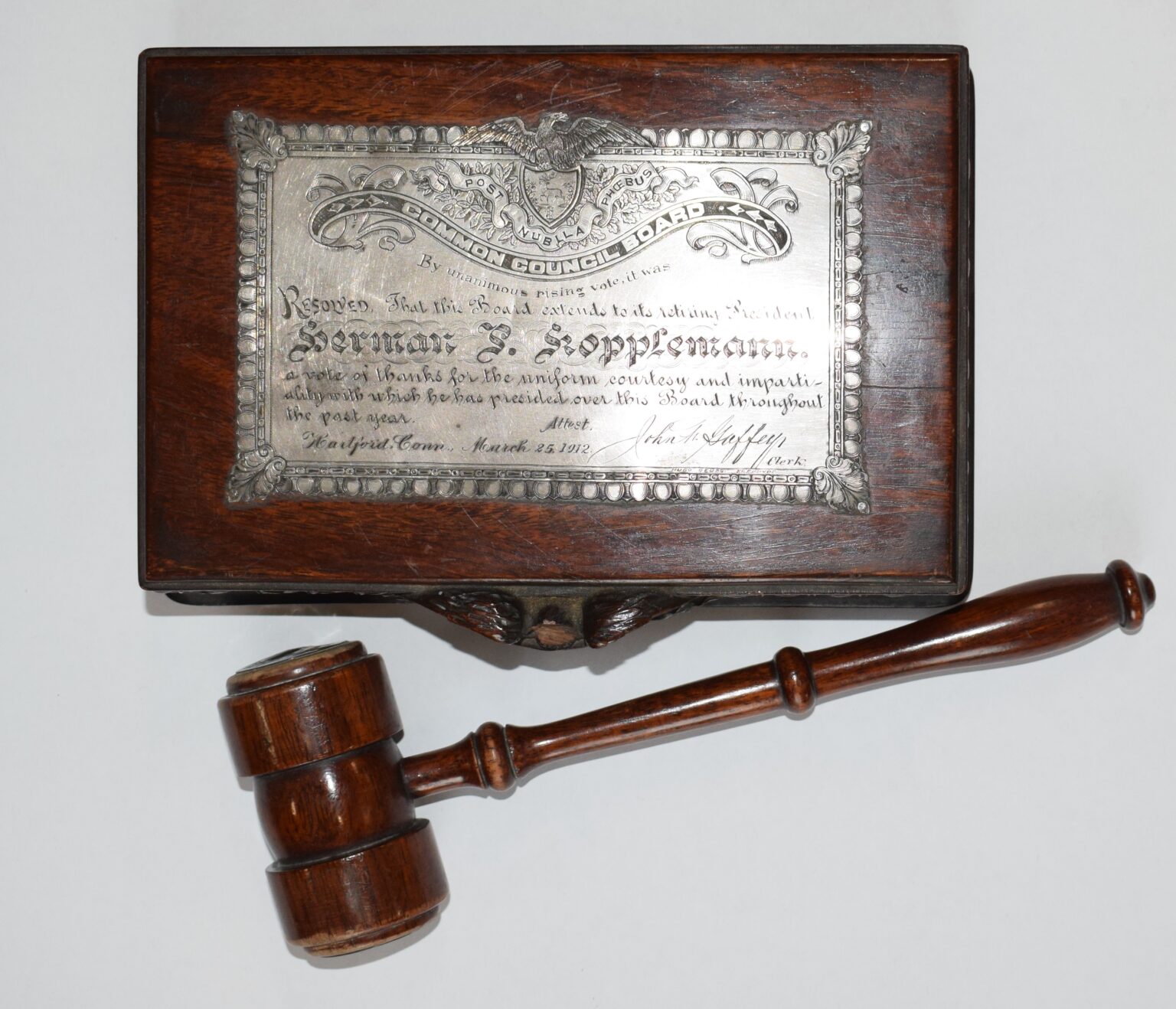 Herman Kopplemann’s Gavel