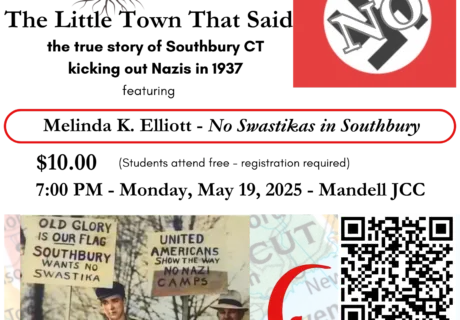 No Swastikas in Southbury Author Event